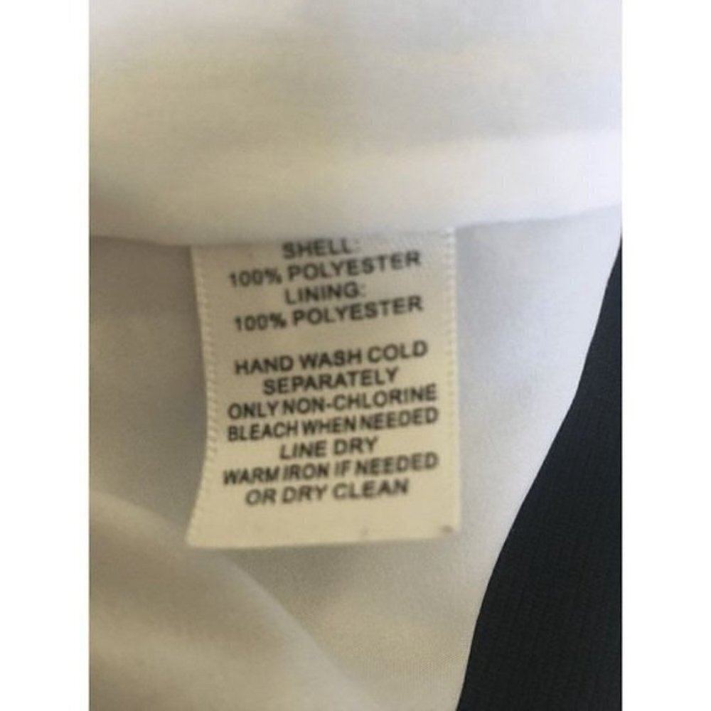 White House Black Market Skirt Size XXS Tiered Ruffle Black White Elastic Waist - Picture 9 of 11